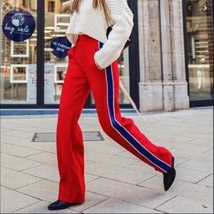 Zara red pants